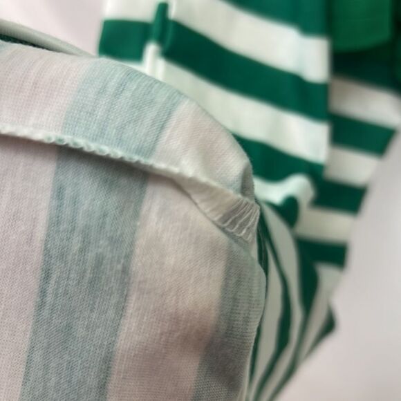 Ekouaer green and white Holiday grinch/elf pajama men’s medium NWT - Picture 7 of 10